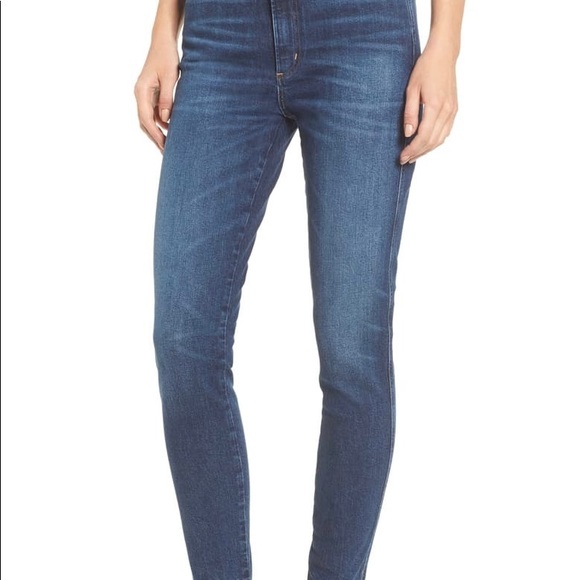 AGOLDE Roxanne Super High Rise Skinny in Freeway - Picture 5 of 9